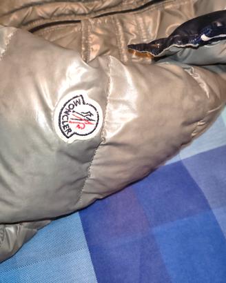Piumino Moncler 6/8 anni verde salvia