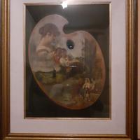 Quadro Pasquale Ruggiero su tavolozza