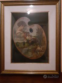 Quadro Pasquale Ruggiero su tavolozza