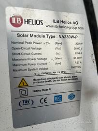 Pannelli fotovoltaici