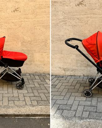🍼 Passeggino + Navicella Cybex Mios Platinum