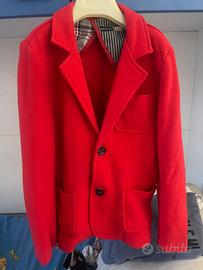 Giacca rossa bambino 84/122 sarabanda come nuova