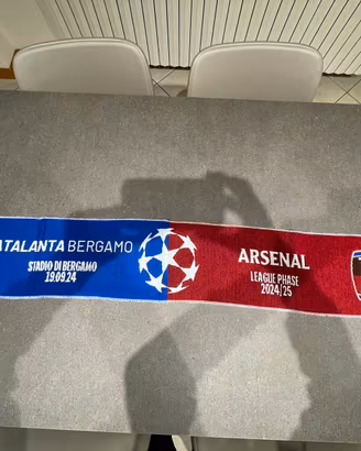 Sciarpa Atalanta Arsenal Champions