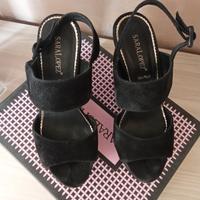 sandali donna con tacco in sughero 