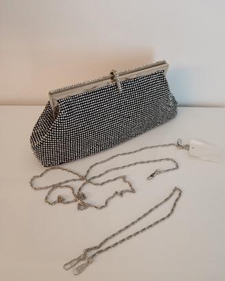 Pochette con brillantini 