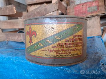 Scatola latta vintage VENTRESCA TONNO MAZZOLA