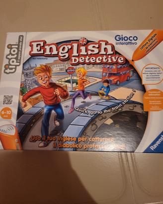 Tiptoi English Detective + penna – Gioco educativo