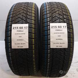 2 GOMME 215 60 17 PIRELLI INV RIF3995