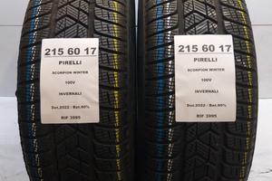 2 GOMME 215 60 17 PIRELLI INV RIF3995
