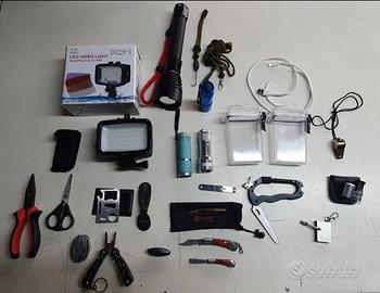 Torcia Gopro Pinza Accessori True Utility