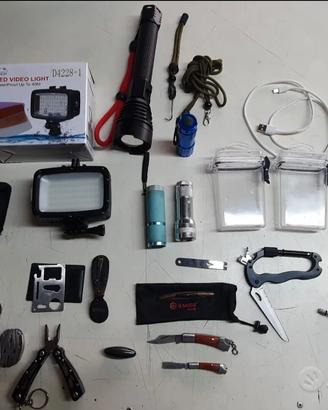 Torcia Gopro Pinza Accessori True Utility