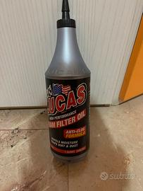 Olio per filtri aria per motocross lucas oil