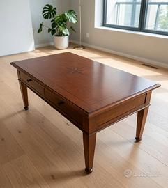 Tavolino da salotto con intarsio