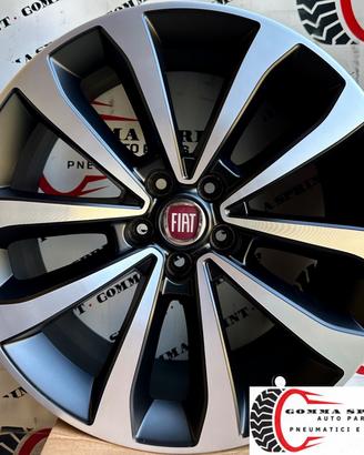 4 CERCHI IN LEGA ORIGINALI RAGGIO 17 FIAT TIPO