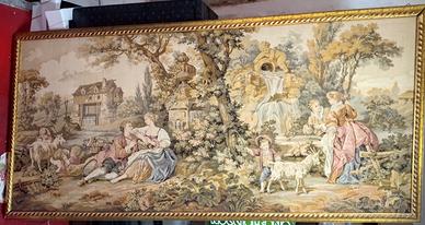 Aubosson arazzo francese coppia di amanti