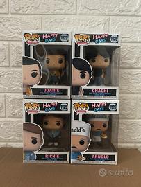 Funko Pop Happy Days - Lotto da 4