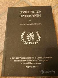 Grande repertorio clinico omiopatico T. Cigliano