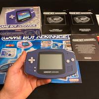 Nintendo Gameboy Advance Viola Completo di Tutti i