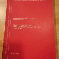 Libro I dati pluviometrici serie storica di Genova