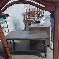 Comodino + specchio + tavolino