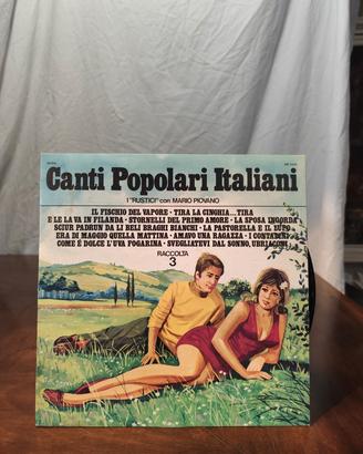 Vinile LP Canti Popolari Italiani - Vol.3