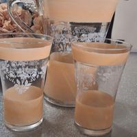 caraffa in vetro vintage