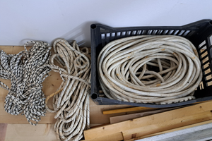 Cime per ancora barca e anche per lavori edili