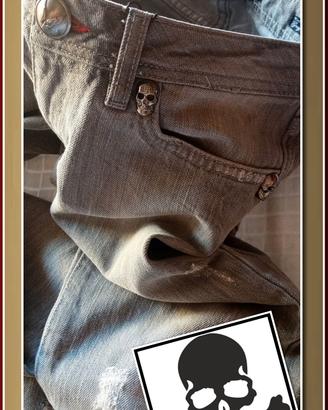 Jeans slim donna PHILIPP PLEIN tg.26,nuovi!!!