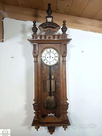 176406 Antico orologio a pendolo a due pesi Vienna
