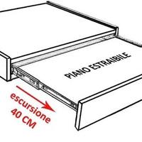 RIBASSATORipiano estraibile lavatrice asciugatrice