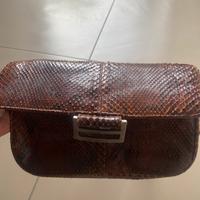 Borsa pitone + 1 portamonete + portafoglio