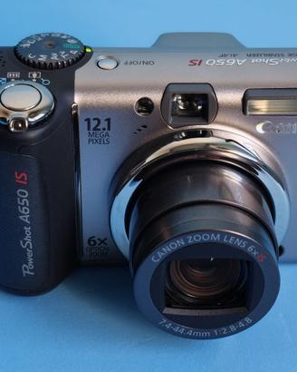Canon PowerShot A650 IS 12 MP CCD Condiz. Perfette