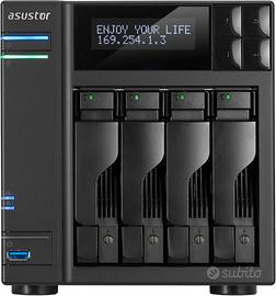 Asustor AS-6204T 0/4HDD NAS, Nero