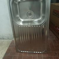 LAVELLO DA CUCINA ACCIAIO 