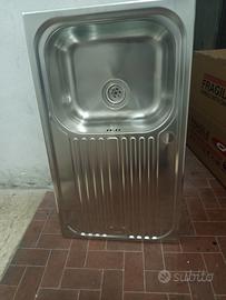 LAVELLO DA CUCINA ACCIAIO 