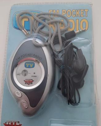 Radio Portatile FM RTL 102.5 TV Sorrisi Pocket
