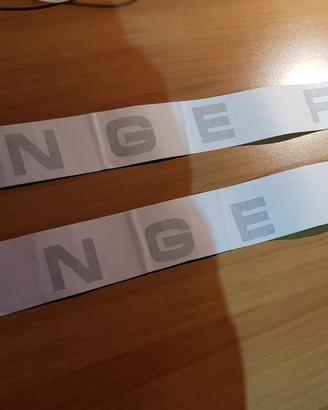 Scritte auto Range Rover Classic