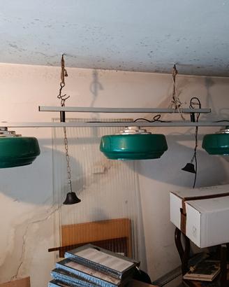 lampadario per biliardo 