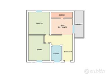 Appartamento di 82 m² con 3 locali a Casalecchio d