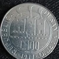 100 lire s.marino 