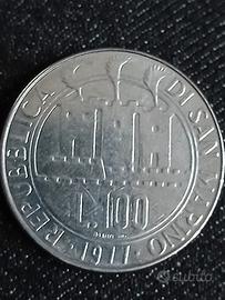 100 lire s.marino 