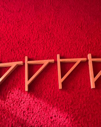 Reggi mensole in legno