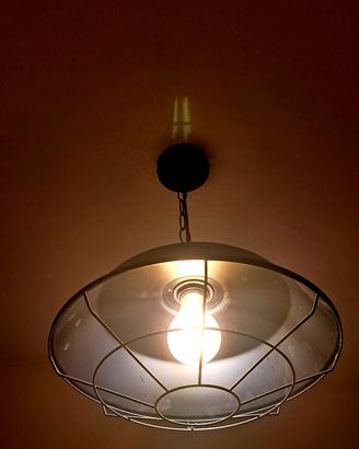 Lampadario industrial