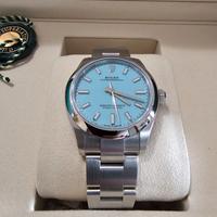 Rolex O.P. 31mm Ref. 277200 NUOVO turchese tiffany
