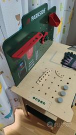 banco lavoro attrezzi bambini Parkside 