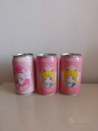 Lotto 3 Lattine Ocean Bomb Sailor Moon (Vuote)