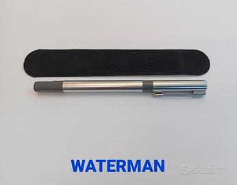 Penna a sfera waterman in acciaio - anni '80