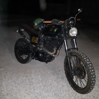 Yamaha xt600 cafe racer scrambler