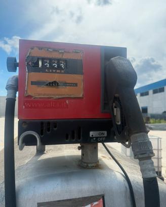 Serbatoio gasolio 1.500 litri con pompa erogatrice