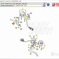 Leva freno ant Yamaha FZR 600 1FK839220000